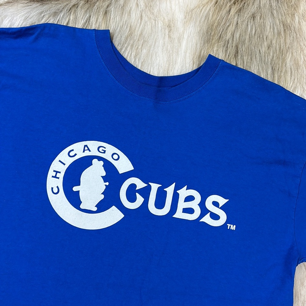 Chicago Cubs StubHub Day 2011 Wrigley Field T-Shirt XL Blue MLB Baseball